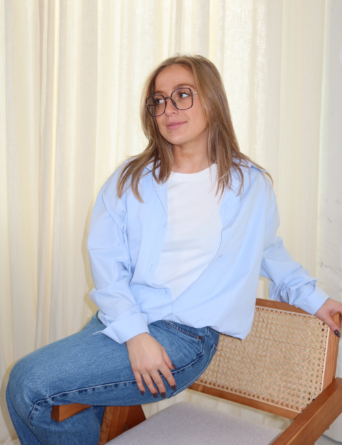 set 2 en 1 chemise et débardeur