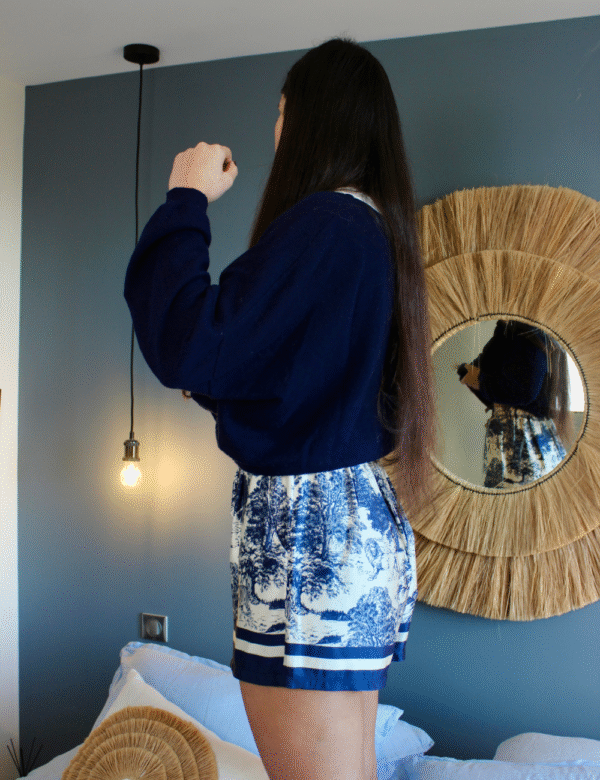 6 profil short toile de jouy