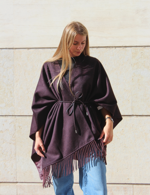 Visuel site - 9 Cape bordeaux bandana paisley femme bohème Ambre