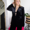 Blazer velours noir femme Ambre Concept Store