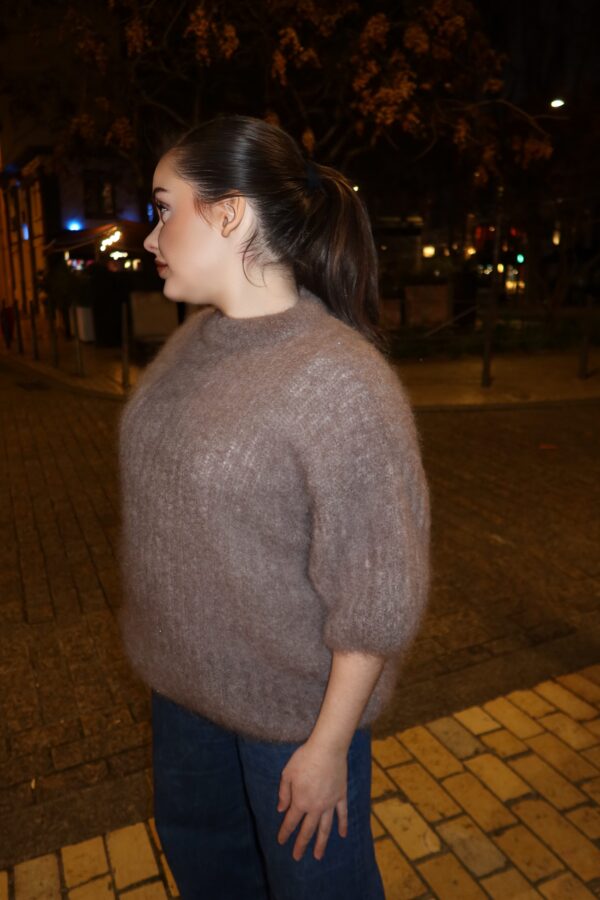 IMG_5685 Zoom fibre kid mohair douce couleur taupe