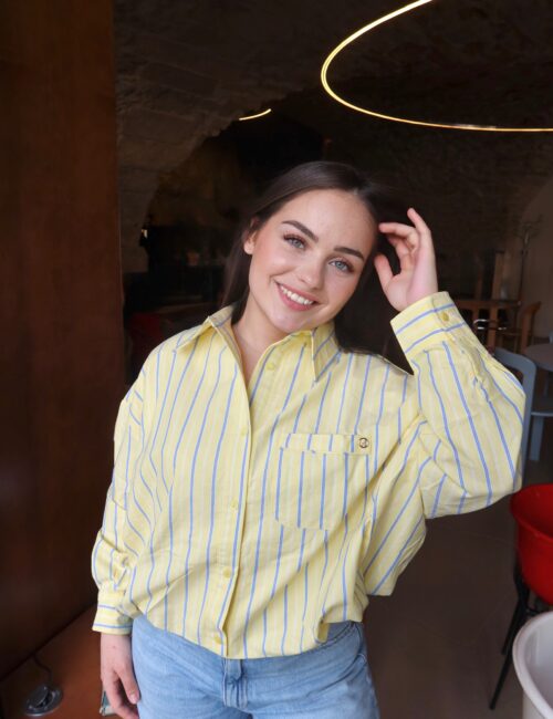 Chemise popeline rayures femme Ambre Concept Store