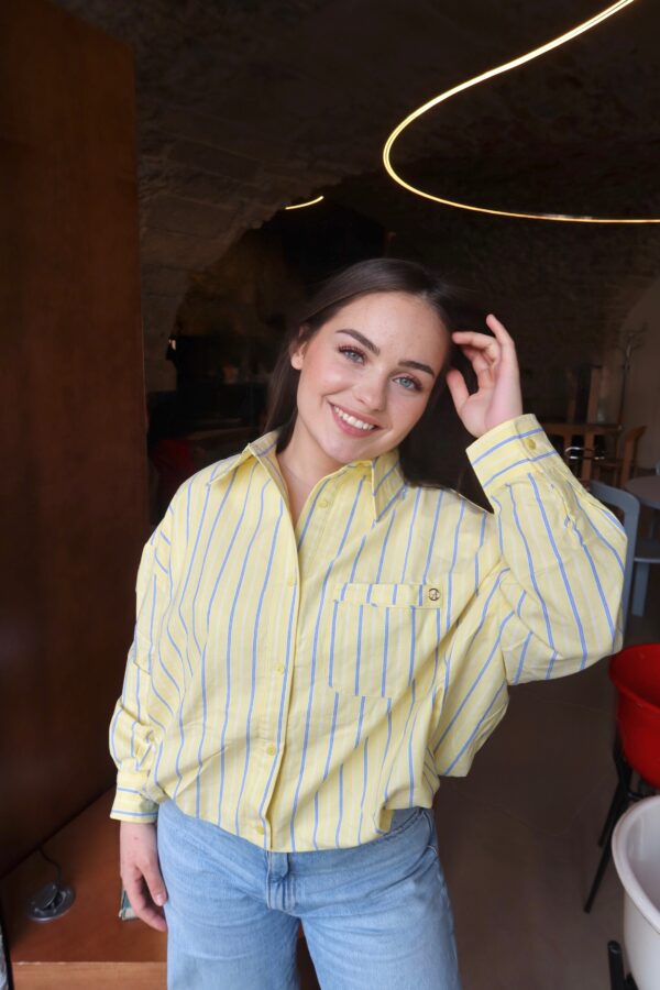IMG_5804 Chemise popeline rayures femme Ambre Concept Store